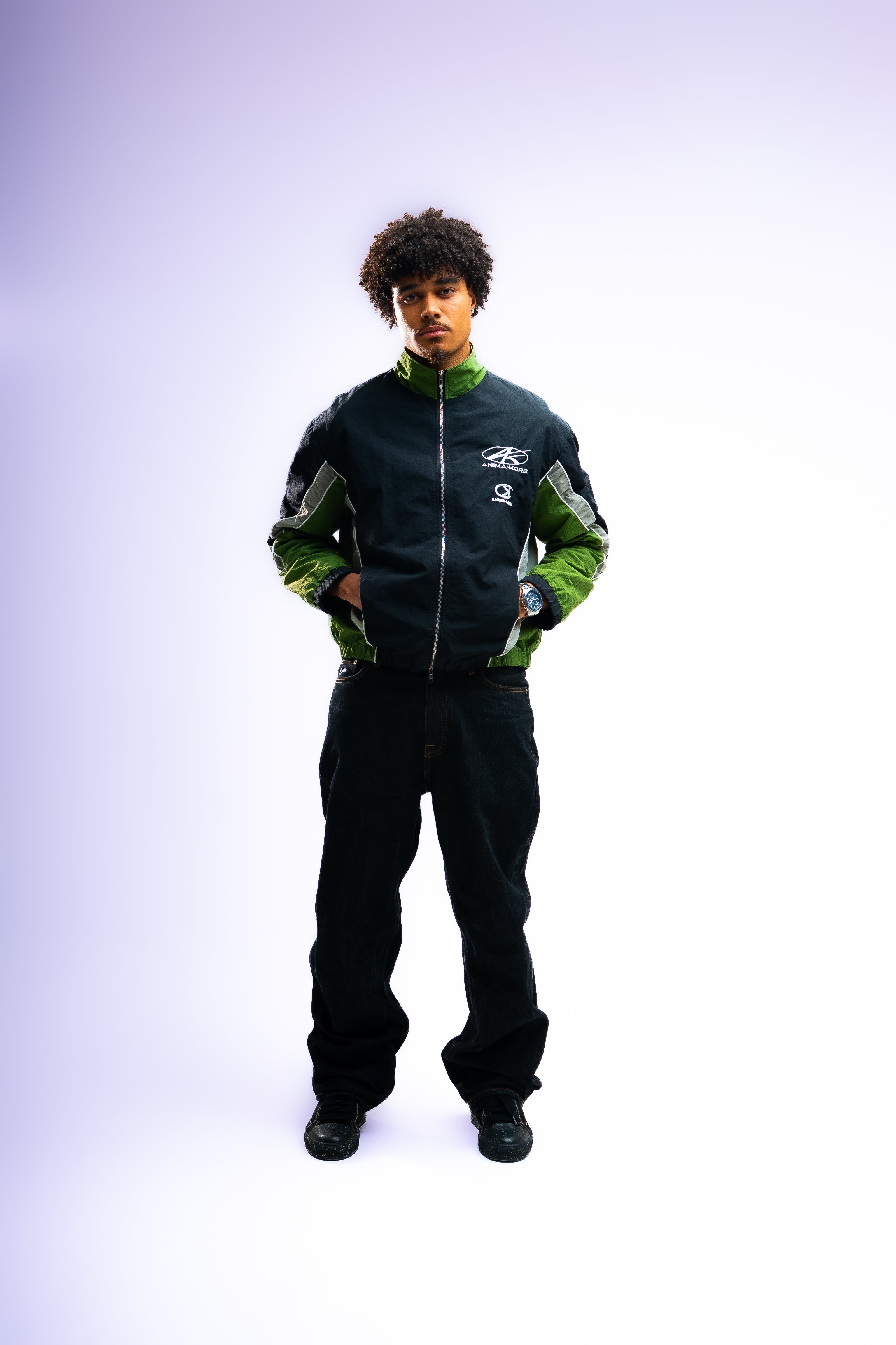 Khaki Windbreaker
